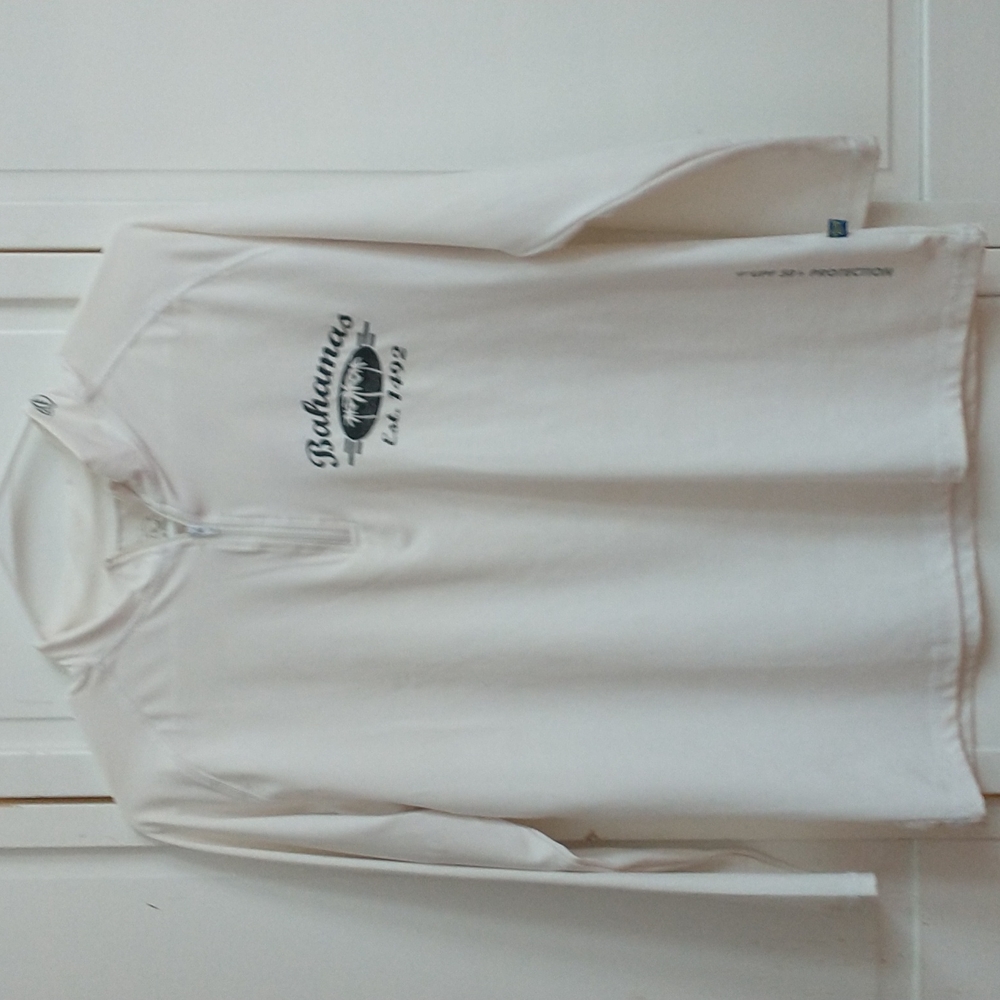 Bahamas UPF 50+ swimsuit rash guard